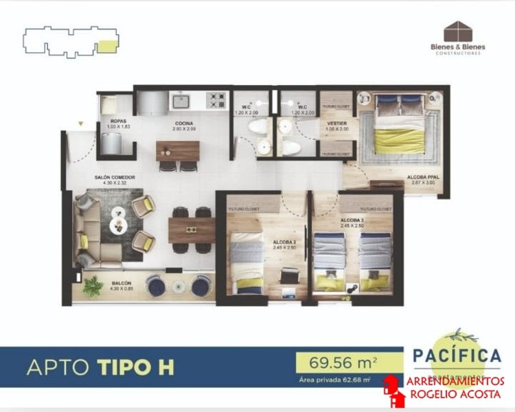 Apartamento en Venta en Ditaires